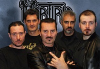 Martiria 2012 Line up: From left: Alex Sidhom - Derek Maniscalco - Freddy - Andy Menario - Umberto Spiniello